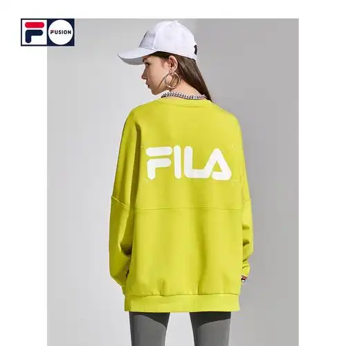 fila 斐乐 运动生活 t11u116205f 中性款套头卫衣
