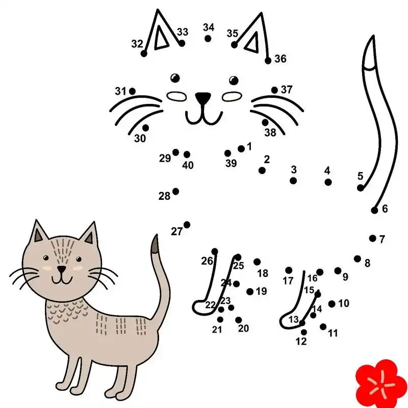 今天要来分享一套非常锻炼宝宝的手部精细动作和专注力的数字点连画