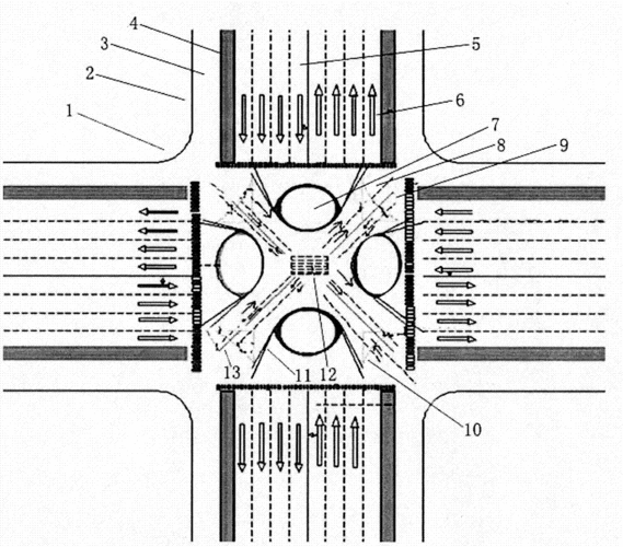 一种基于地下综合管廊优化的道路交叉口制造技术