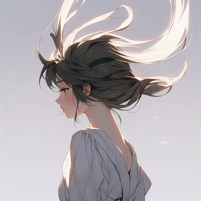 冷淡风女生背影头像996900