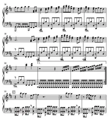 《super star》钢琴谱