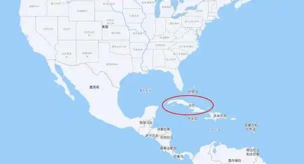 就像美国海军,出动核潜艇前往古巴附近.