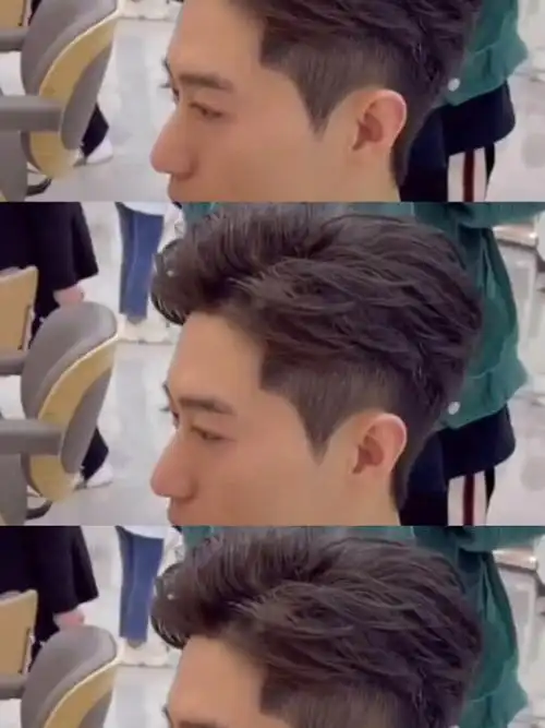 夏季必备发型,港风三七适合16-37岁潮男必备发型建议收藏起来