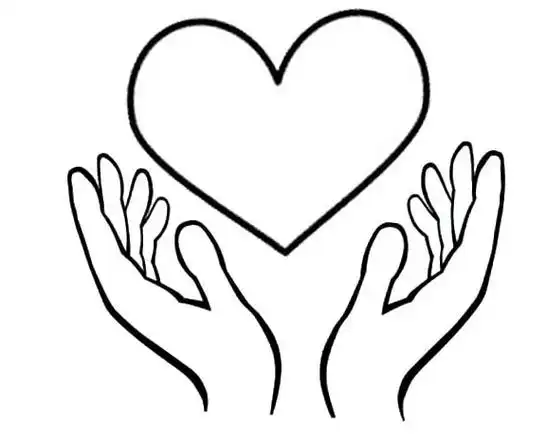 雪中简笔画比心,最简单的雪地画_大山谷图库