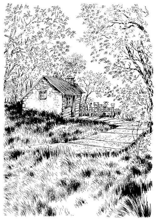 给他一支钢笔他还给你一片小树林