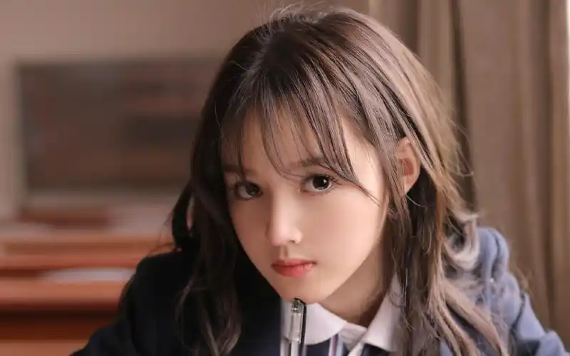 长相清纯的在校美女学生妹图片46