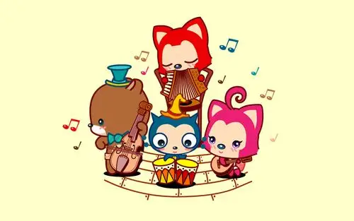 可爱的卡通形象阿狸高清桌面壁纸下载高清大图预览1440x900_卡通动漫