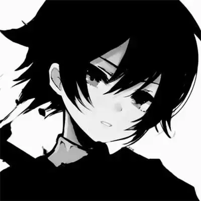 痞帅黑白动漫男头像图片114张_男生动漫头像_头像屋