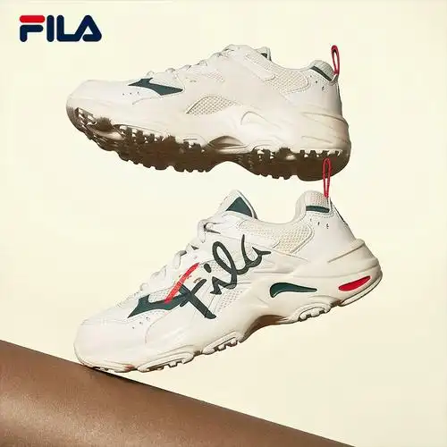 闪电鞋跑步鞋时尚休闲舒适运动鞋斐乐官方女鞋老爹鞋秋季fila