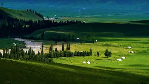 古丝路上风光美之九 ——那拉提,巴音布鲁克大草原风光