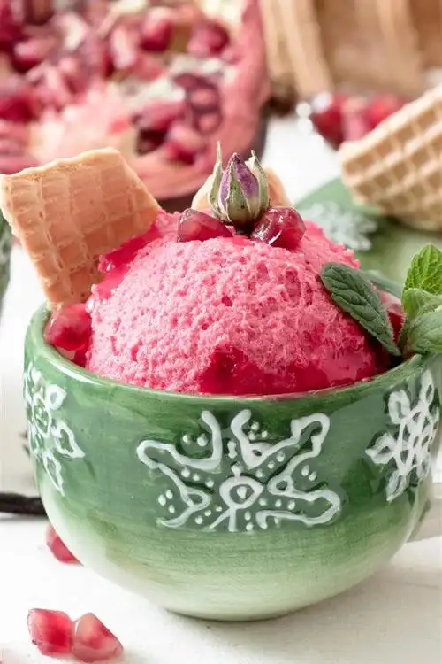 夏天冰淇淋,冷甜点 4k