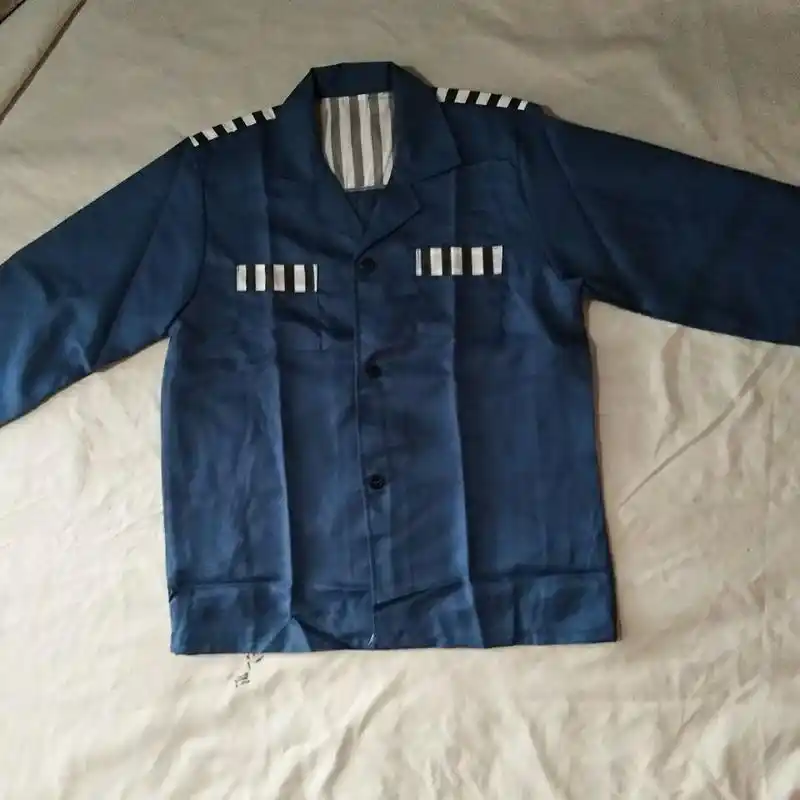 步宾罗囚犯衣成人囚服长袖马甲监狱囚犯衣表演舞台剧