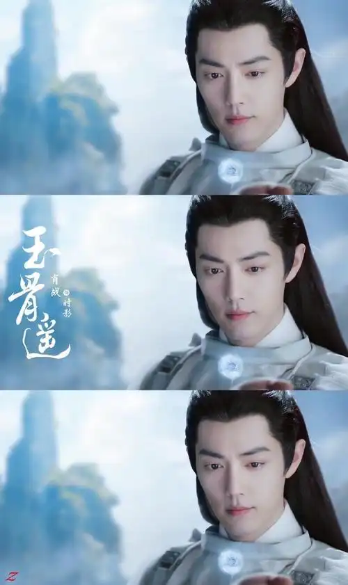 肖战玉骨遥电视剧官方微博发了元宵节新物料,配文:#玉骨遥上元浮珍绘