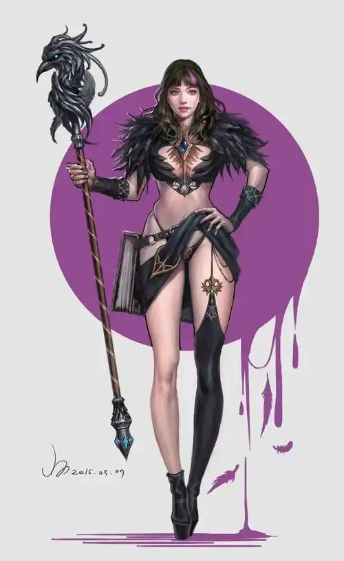 日韩角色cg合集人物立绘原画游戏动漫资料图集美术素材