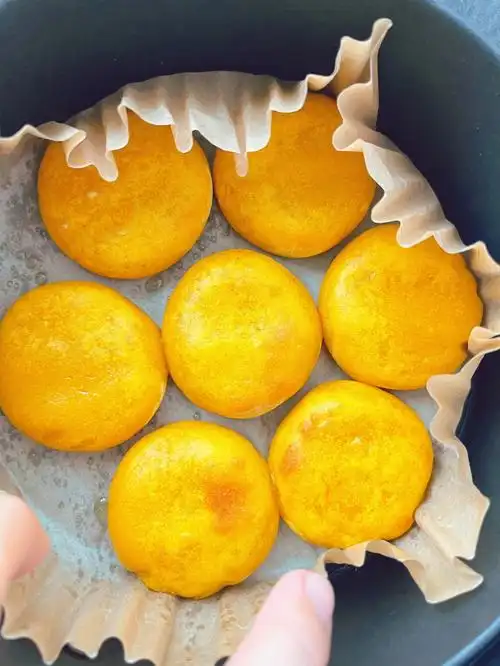 香甜软糯空气炸锅南瓜饼