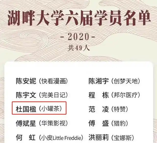 又迎开学季湖畔大学精英云集小罐茶创始人杜国楹前来报到