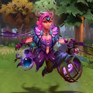 dota2 花仙子 小仙女 邪影芳灵 ti9典藏宝瓶套装  仙影花的诱惑