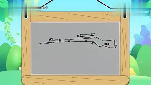 98k简笔画怎么画