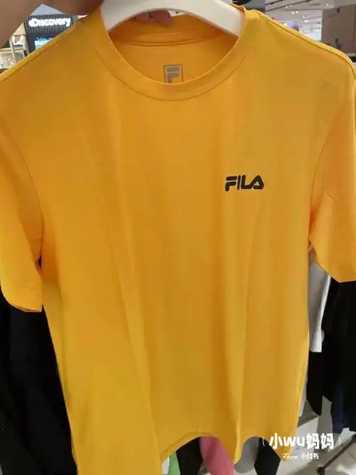 139斐乐简单小标短袖t恤fs2rsc2128x韩