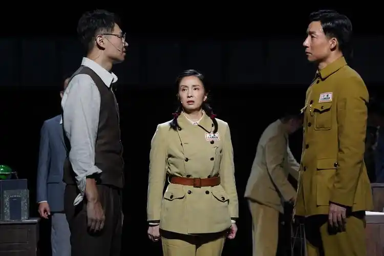 话剧《直播开国大典》剧照. 国家大剧院供图