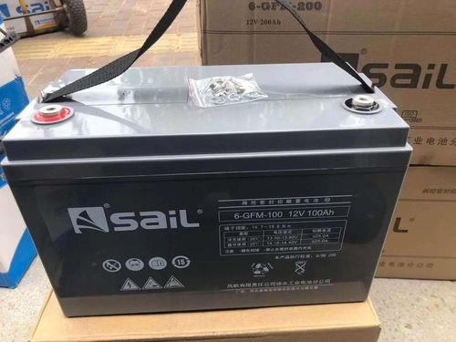 风帆蓄电池6-gfm-100 12v100ah sail铅酸蓄电池
