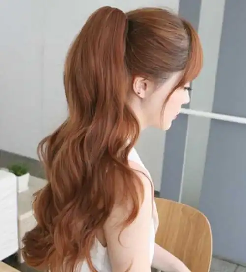 韩式蛋卷头发型图片长发_韩式蛋蛋卷发型图片中长发 - 乐享生活