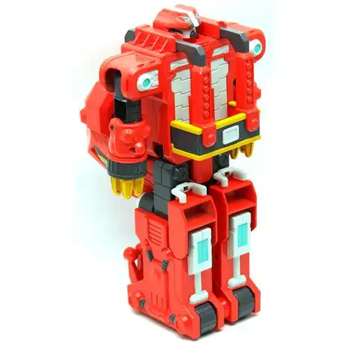 灵动创想ldcx 快乐酷宝 雷宝小宝蛙王变形玩具10寸雷霆战宝豪华版7513