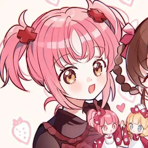 优质动漫闺蜜头像愿我们的友谊长存