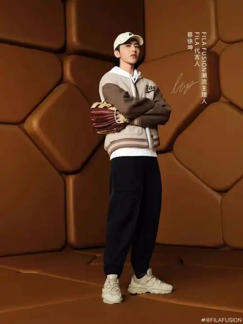 fila代言人蔡徐坤filafusion潮流主理人