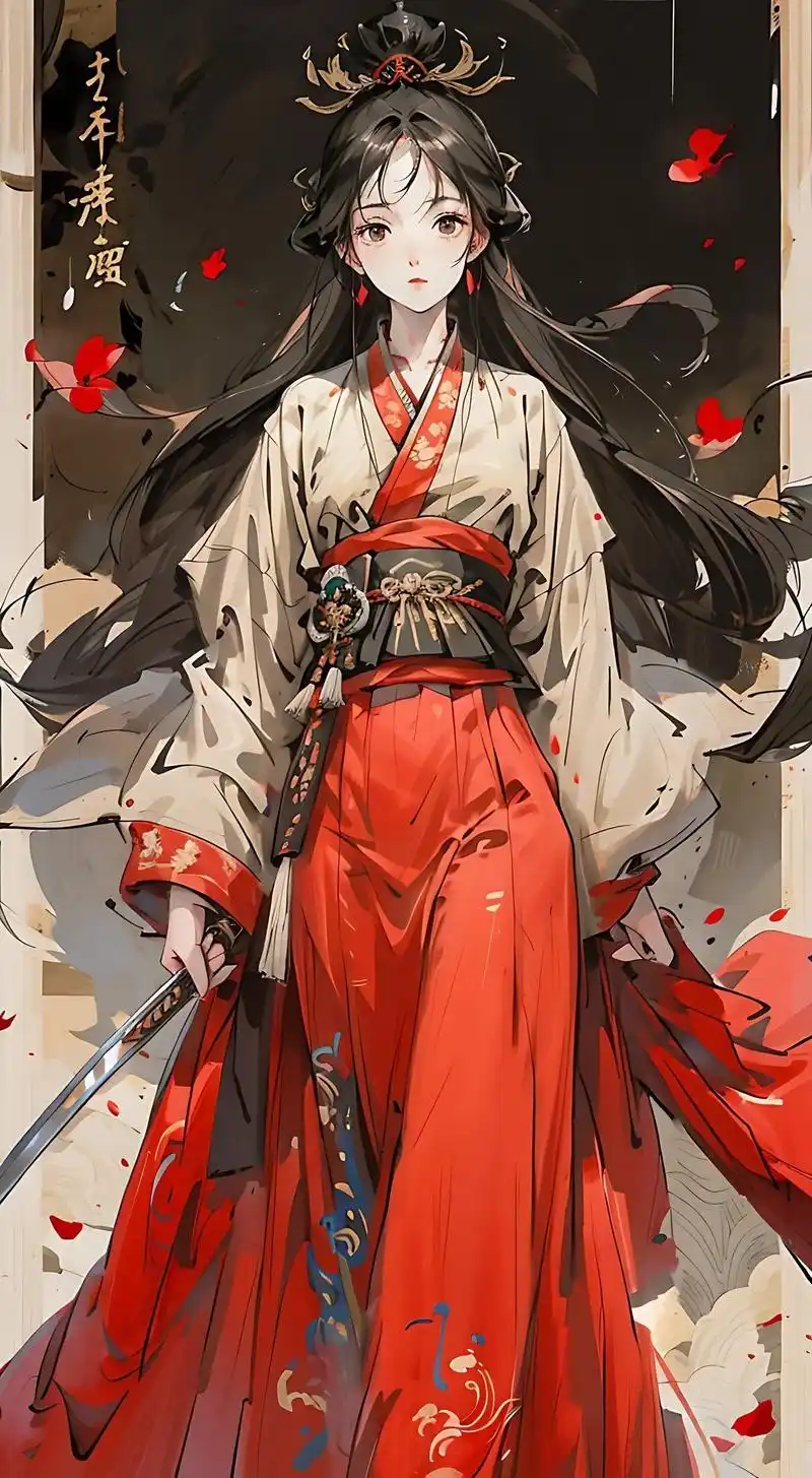 剑来9515 #红衣古装 #女将军 #绝美古风 #剑来 #图文 - 抖音