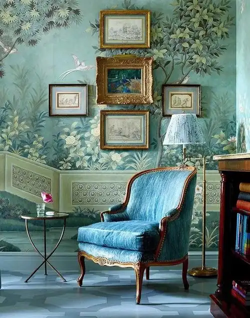 2018春夏壁纸流行趋势,优雅与轻奢的时尚狂欢