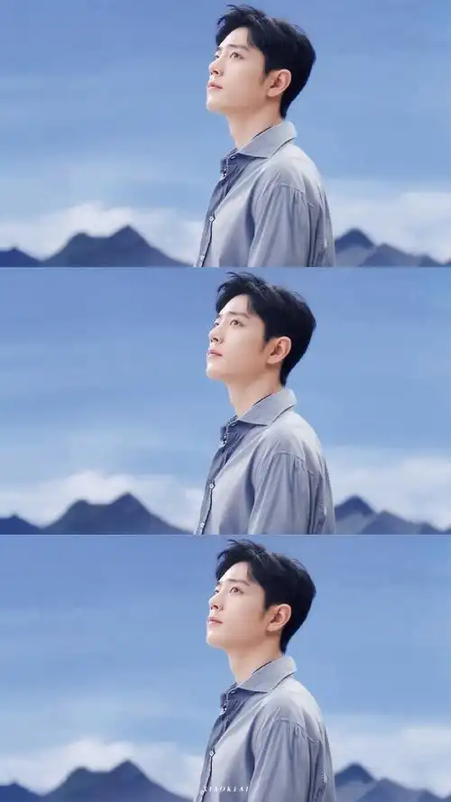 蓝色大海和衬衫98#肖战拉夫劳伦香氛代言人#|#肖战