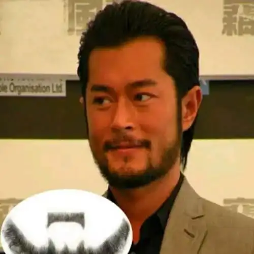 古天乐同款络腮胡假胡须假胡子仿真逼真假络腮胡影视化妆道具