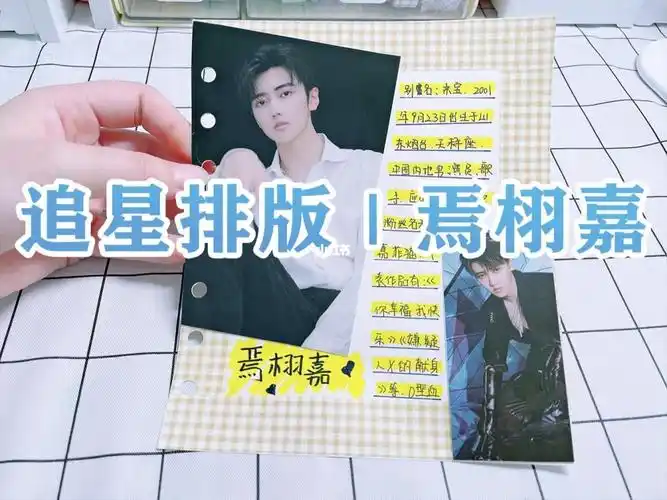 手账   #给你看看我的手帐吧   #追星手账   #手帐排版   #焉栩嘉