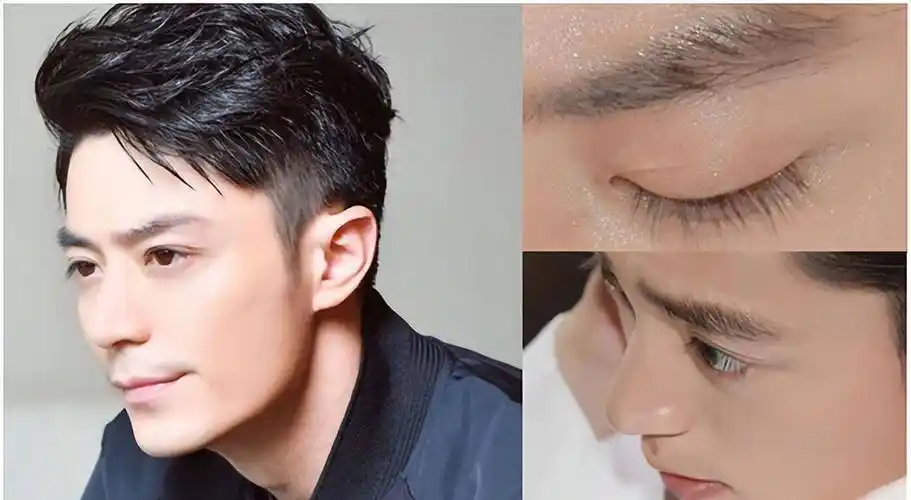 霍建华当场拿出手机给鲁豫看,还很自信地表示女儿遗传了他的长睫毛