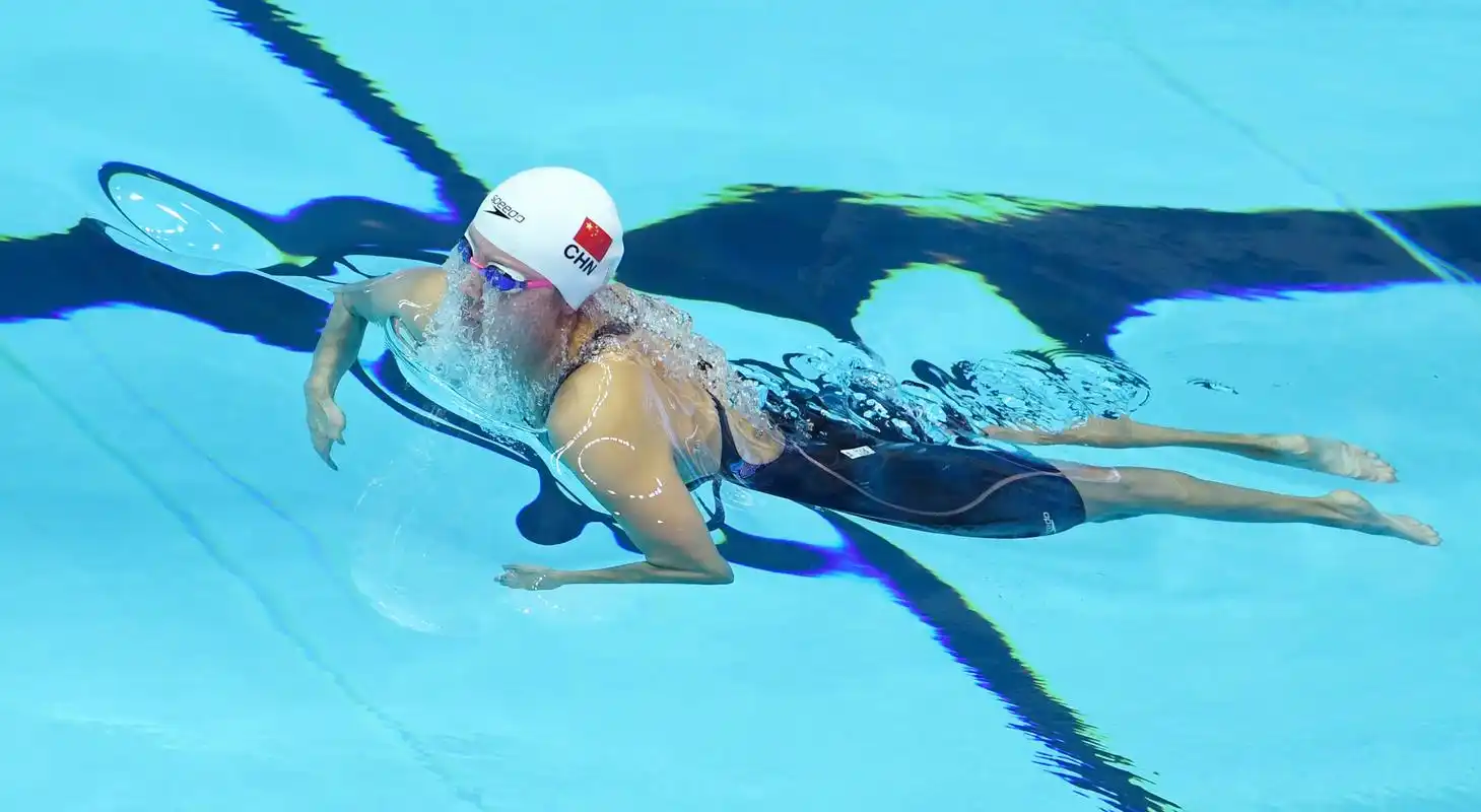 游泳——女子50米蛙泳:索冉无缘决赛_光州