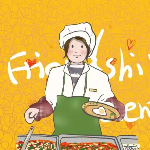 情侣头像食堂阿姨和保安蜀黍很有夫妻脸