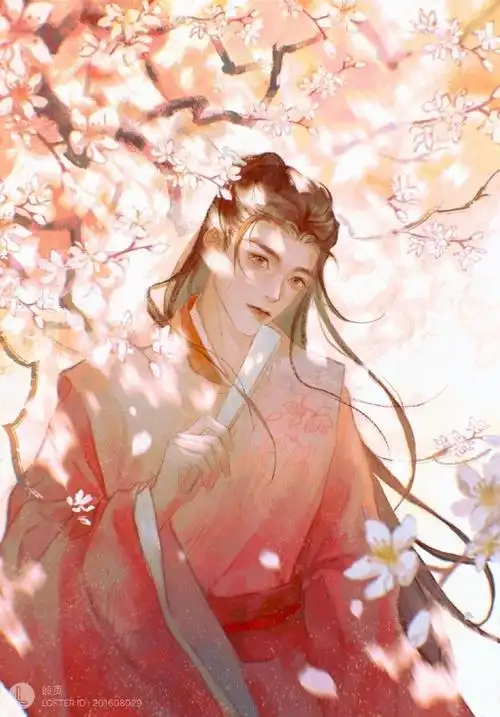 一组山河令的古风插画美死了