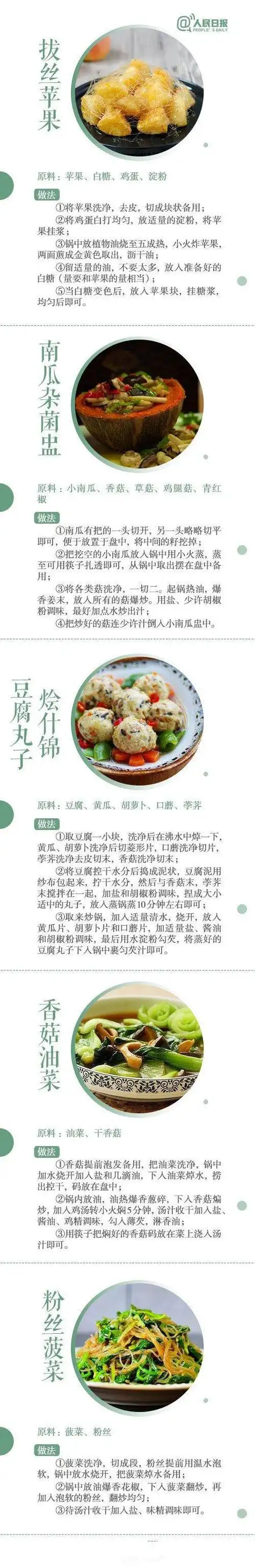 素菜菜名大全50道(家常素菜100道名称) - 菜谱 - 天下美食网