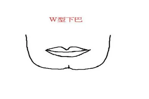 下巴是w型的是福相吗