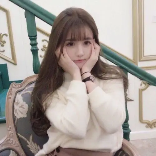 空气刘海,长卷发