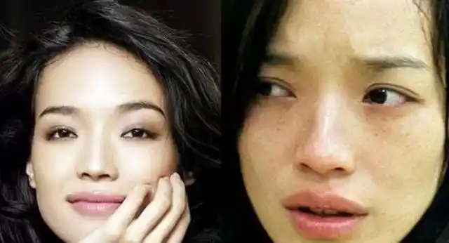 不止是普通人,明星们"不化妆"也毫无气质,论化妆的"重要性"