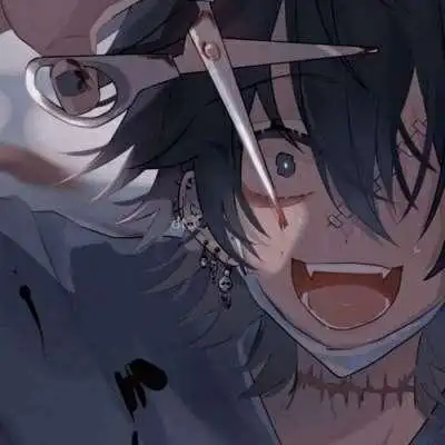 动漫男生头像病娇也是一种爱