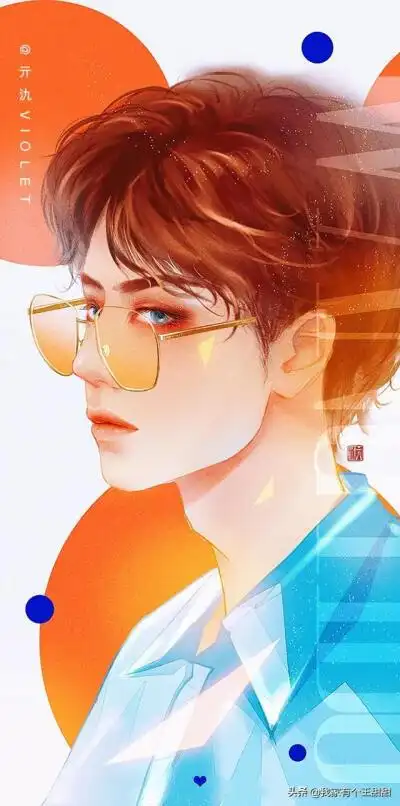 王一博壁纸王一博手绘漫画