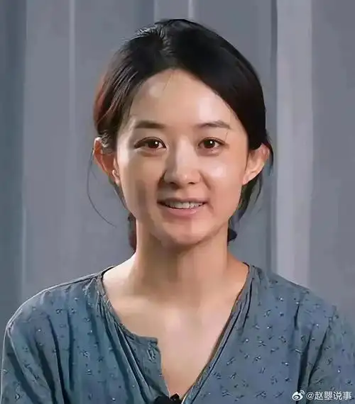赵丽颖的素颜照曝光,堪称正能量的女神