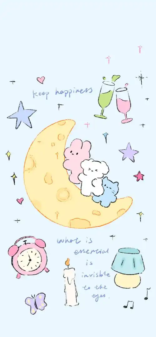 917891梦幻蛋糕游乐园#手机壁纸##可爱壁纸##平铺壁纸##少女心