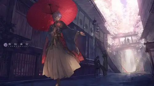 精选二次元性感动漫少女高清桌面壁纸