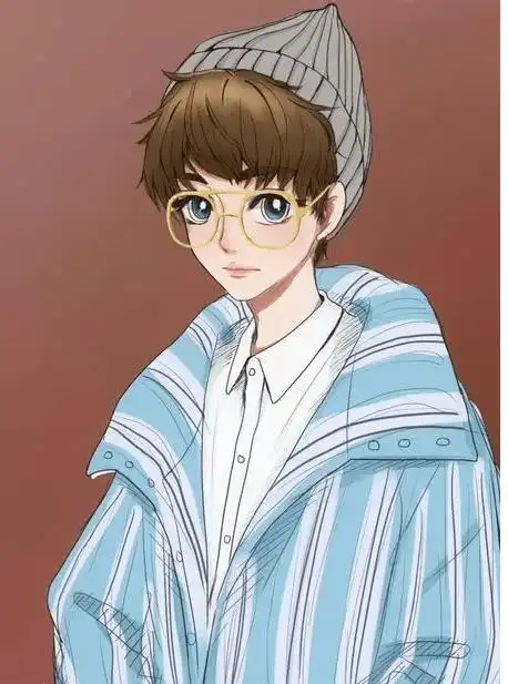 小螃蟹92夏丽丽q版王俊凯饭绘图,今日小编分享一组王俊凯 漫画版