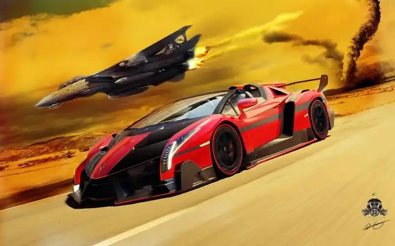 兰博基尼豪华跑车壁纸_最向往的霸气跑车