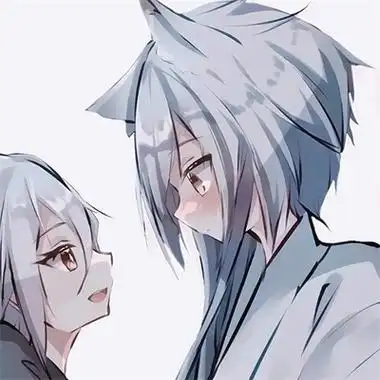 情侣头像配对呆萌卡通动漫情头可爱超甜一对